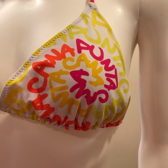 Robin Ruth Bikini Swim Top Punta Cana Tie Back Triangle - Picture 5 of 16